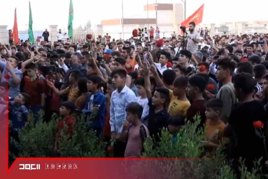 عصائب أهل الحق تحيي عيد الغدير في الموصل... نحن مع إيران ولبنان قلبًا وقالبًا 