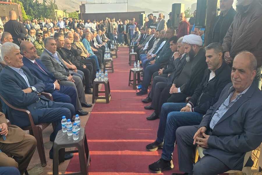 احتفال في اللبوة بتزكية لائحة \&quot;التنمية والوفاء\&quot;