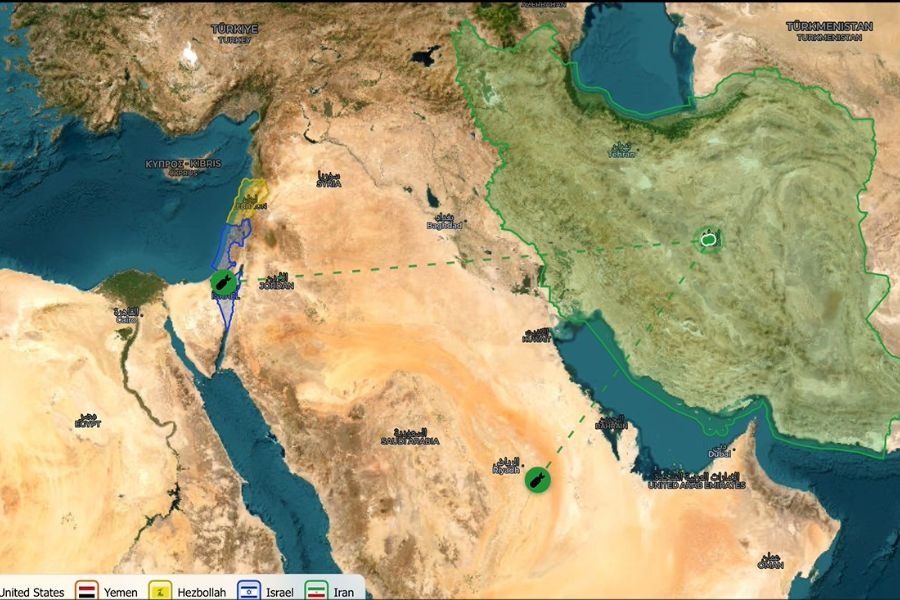 بالفيديو| هجمات إستراتيجية لإيران