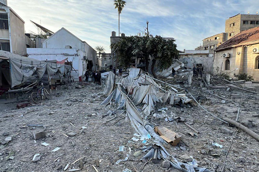 80 يومًا من العدوان على غزة.. استشهاد صحفيين باستهداف خيمتهم في ساحة مستشفى المعمداني