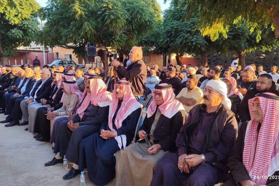 لقاء تضامني للعشائر العربية والتركمانية مع المقاومة في بلدة عدوس