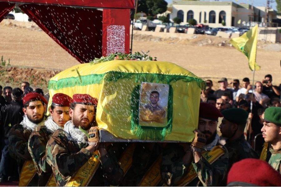 بالصور| التّليلة تشيّع الشهيد جواد صادق شداد في موكب مهيب 