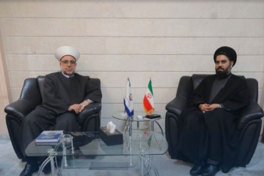 لبنان| الشيخ عبد الرزاق يزور المستشار الثقافي الإيراني: نثني على دعم الجمهورية الإسلامية للبنان وفلسطين في مواجهة الاحتلال