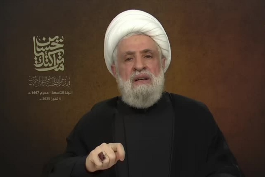فيديو| كلمة الشيخ قاسم  في إحياء الليلة التاسعة في المجلس العاشورائي المركزي