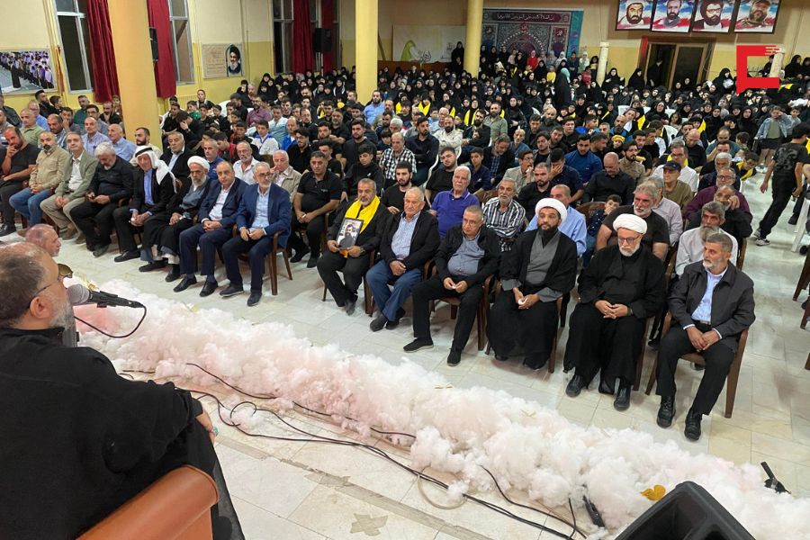 مشغرة تضيء ليلها بوهج الذكرى السنوية الأولى للسيدين الشهيدين
