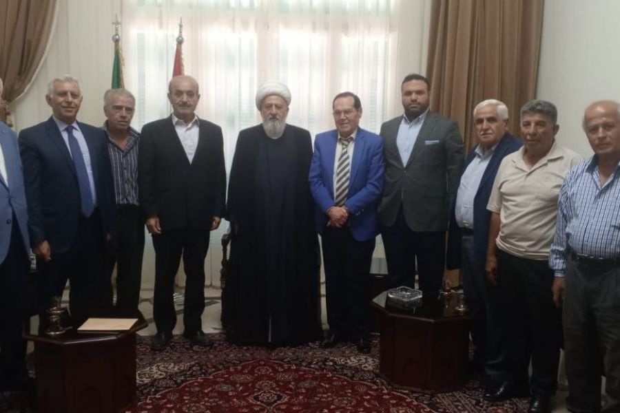 الشيخ الخطيب: لم نرفع يومًا مشروعًا سياسيًّا خاصًّا ومستقلًا فمصيرنا ومستقبلنا واحد