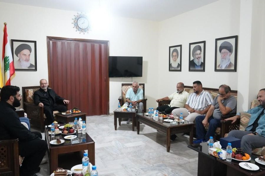 صحافيون غطّوا العدوان الصهيوني زاروا مسؤول منطقة جبل عامل الأولى في حزب الله