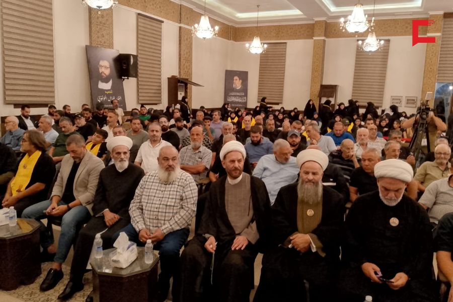 حزب الله يختتم فعاليات ذكرى الشهيدين السيدين نصر الله وصفي الدين في حارة صيدا
