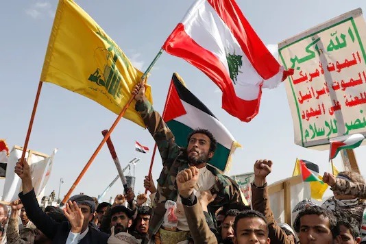 ‏نائب وزير الخارجية اليمنية لمسؤول العلاقات الدولية بحزب الله: جبهة لبنان جبهة للأمة