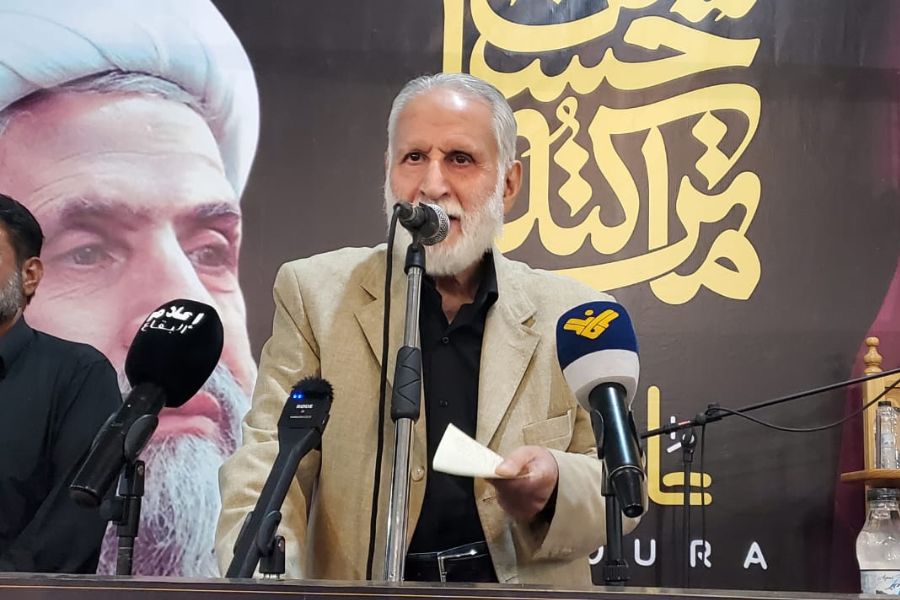 الموسوي: لن نتخلى عن طريق الحسين وسلاحنا للدفاع عن الكرامة والسيادة