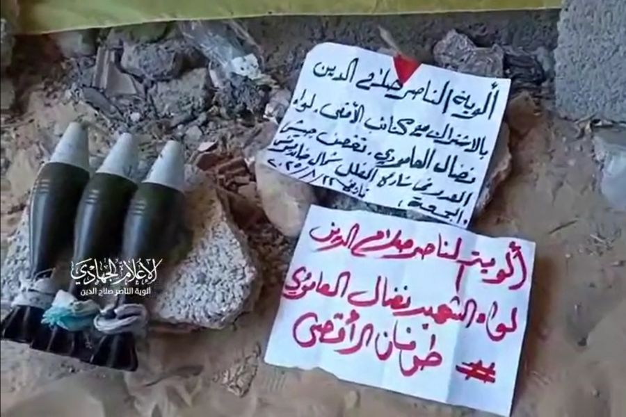 ألوية الناصر وكتائب الأقصى تقصفان تجمعًا لجنود وآليات العدو شمال خان يونس 