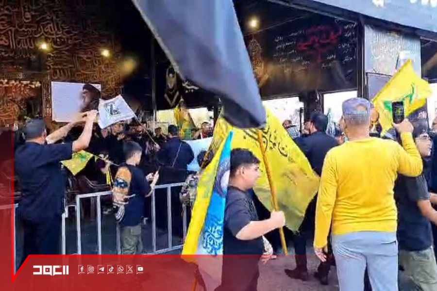 بالفيديو| وفد من العراق يزور مرقد سيد شهداء الأمة 