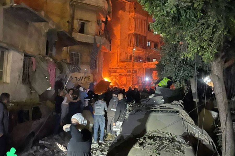 عدوان صهيوني على العاصمة بيروت.. 6 شهداء و24 جريحًا في حصيلة أوّلية