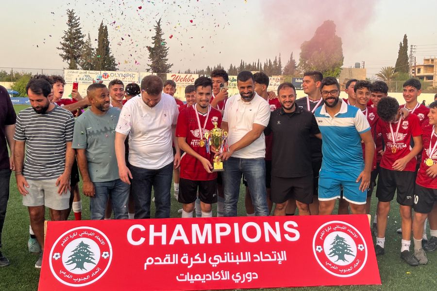 اتحاد الجنوب الفرعي لكرة القدم يتوج فريق عربصاليم بطلًا لأكاديميات النبطية
