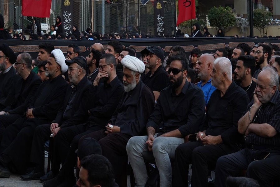 بالصور: إحياء الليلة الثامنة من محرّم في الضاحية الجنوبية ودوحة الحص