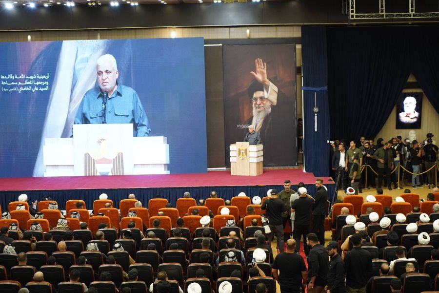 إحياء أربعينية مواراة الثرى للشهيد السيد الخامنئي في بغداد: دمه حفظ للأمة وجودها