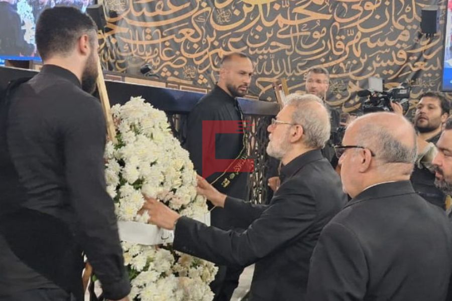 بالصور| لاريجاني يزور مرقد سيد شهداء الأمة السيد حسن نصر الله 