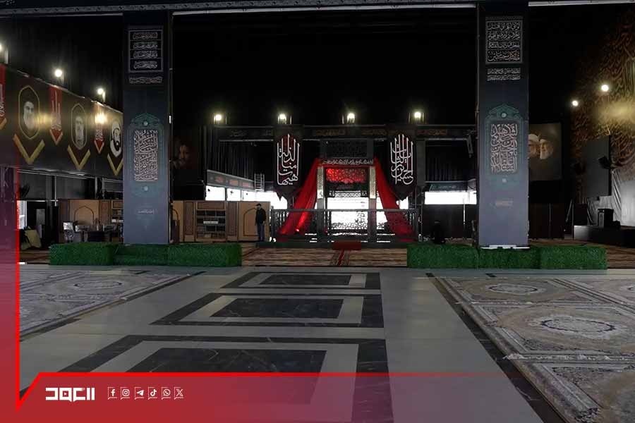 اكتمال التحضيرات في مرقد سيد شهداء الأمة لإحياء المجلس العاشورائي المركزي لعام 1448هـ