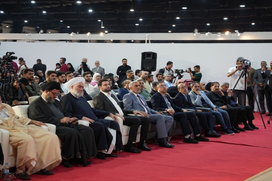‏فكر الشهيد القائد الخامنئي في معرض بغداد الدولي للكتاب