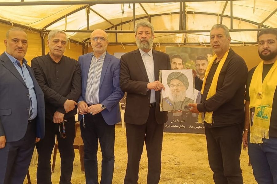 وفد من قيادة حزب الله يزور عوائل الشهداء والجرحى في البقاع 