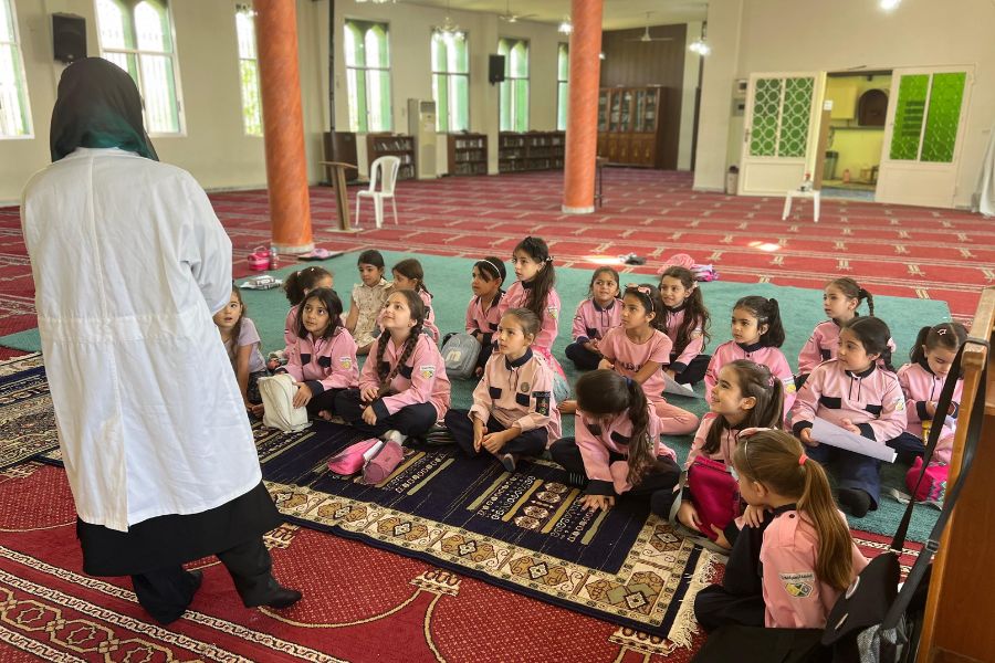 أنشطة صحية وتوعوية في مركز تمنين الصحي ضمن أسبوع الرضاعة والنوادي الصيفية