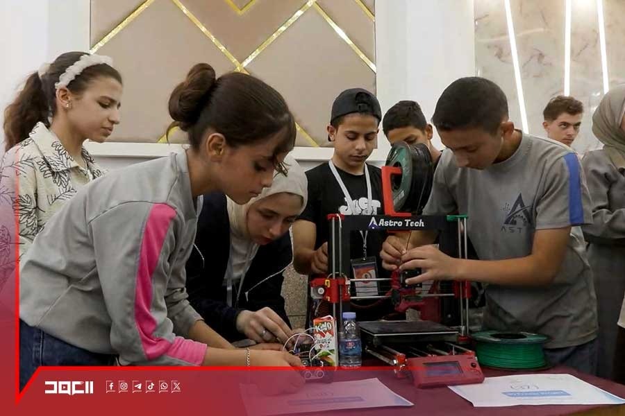 أطفال غزة يبتكرون رغم الحرب