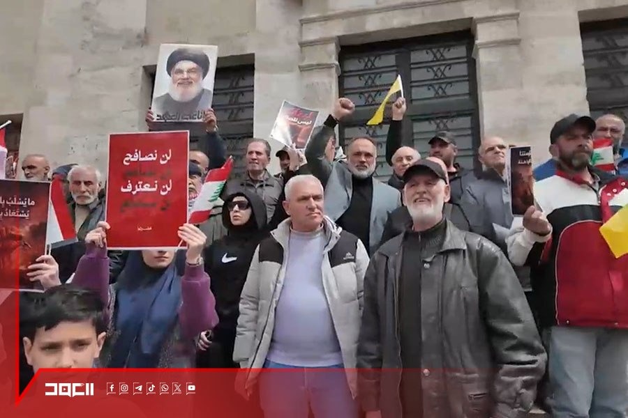 تجمع حاشد أمام سراي بعلبك: المقاومة خيارنا ولبنان لن يكون 