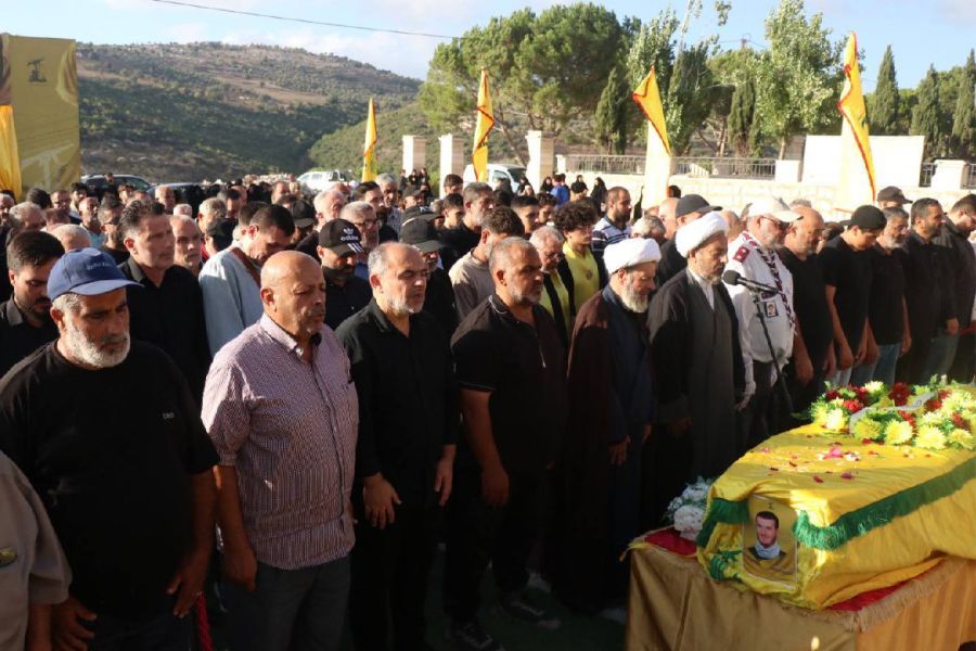 حزب الله يشيّع الجريح الشّهيد الحاج ماهر شعيتو في الطيري