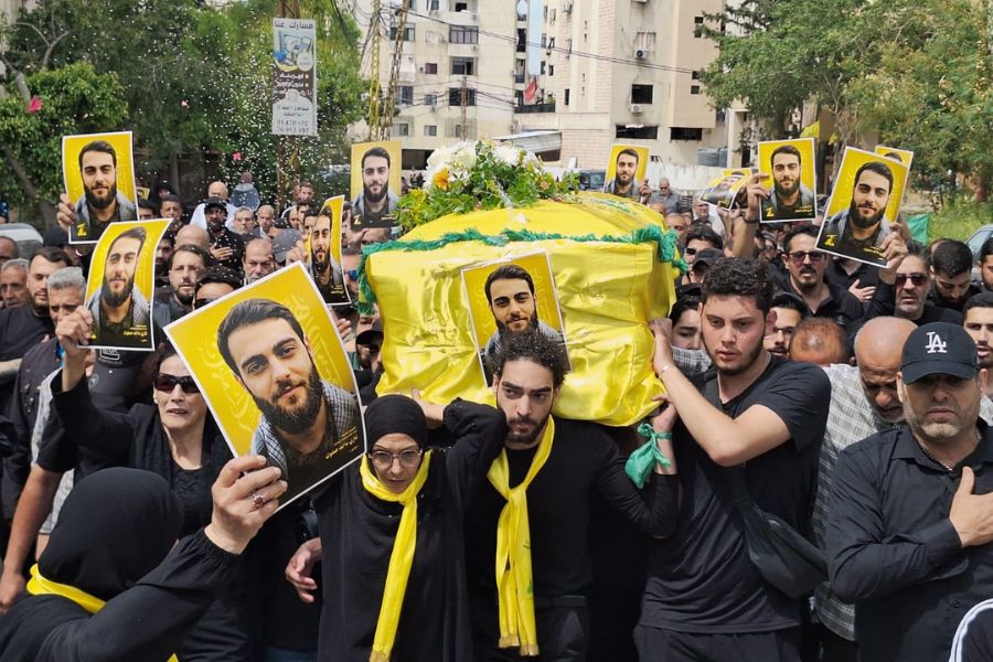 بالصور| حزب الله شيّع ثلة من الشهداء في روضة جنة الزهراء - الكفاءات