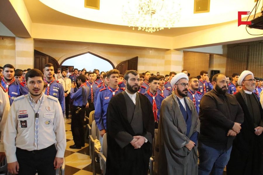 بالصور| حفل تخريج للمشاركين في دورات ثقافية للجوالة في صيدا