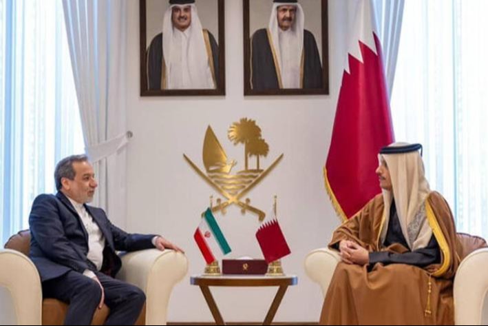 وزيرا خارجية إيران وقطر يشددان على مواصلة المشاورات لحماية حقوق الشعب الفلسطيني