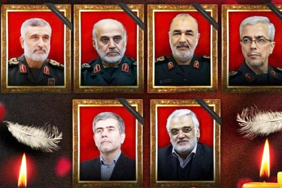 تحديد موعد تشييع جثامين القادة الشهداء في طهران