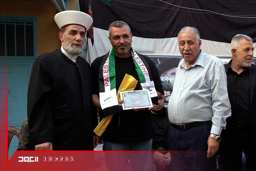 مخيم الجليل في بعلبك يحيي ذكرى السيد نصر الله ويكرّم جرحى البيجر وأسر الشهداء