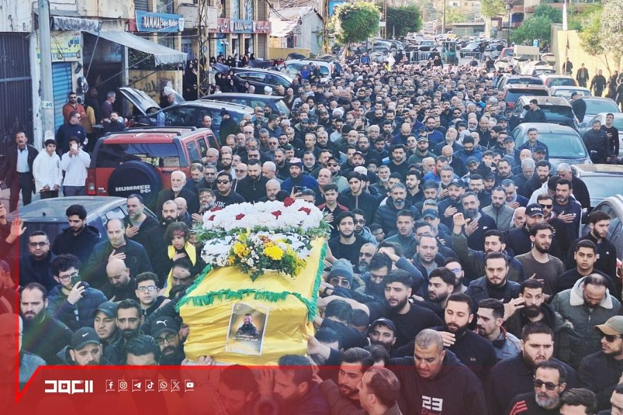 حزب الله شيّع الشهيد الجريح علي بزي في الغبيري