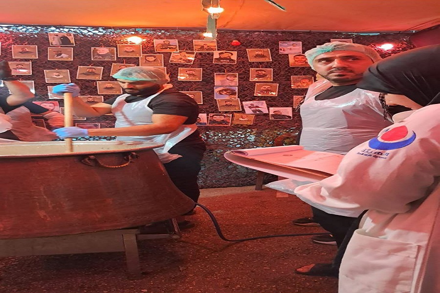الهيئة الصحية الإسلامية تواصل مشروع سلامة الغذاء في المضائف العاشورائية في البقاع