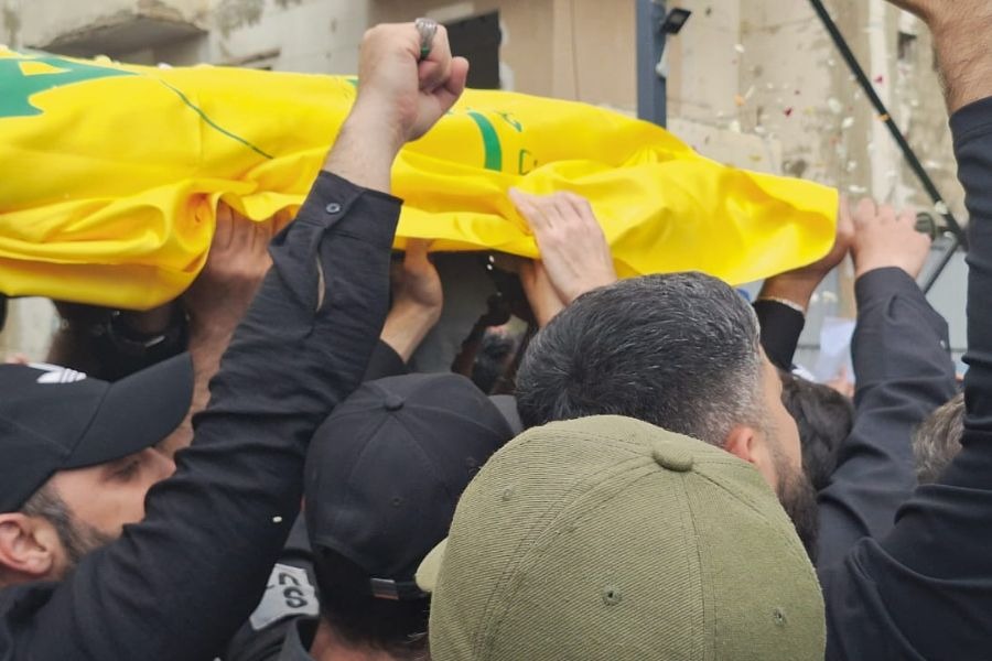 بالصور| حزب الله شيّع ثلة من الشهداء في جنة الزهراء - الكفاءات