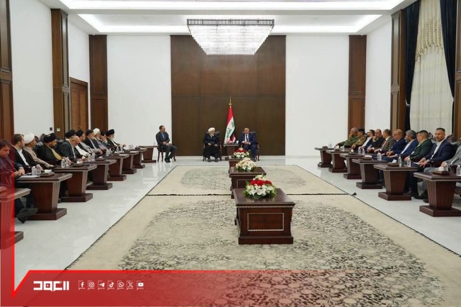 وفد ممثل السيد مجتبى الخامنئي يشكر محافظ كربلاء المقدسة على مشاركتها في مراسم التشييع