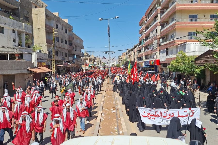 بالصور| بعلبك تحيي مسيرة العاشر من المحرم 