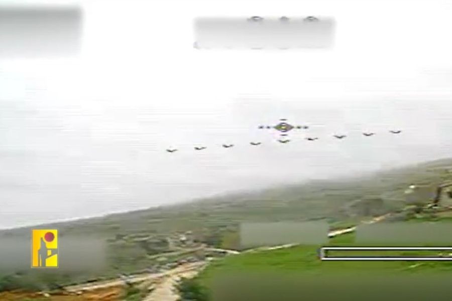 فيديو: المقاومة الإسلامية تستهدف تجمع آليات في موقع مستوطنة 