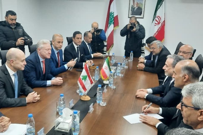 فيديو| وصول وزير الخارجية الإيرانية الى مقر وزارة الخارجية اللبنانية في بيروت