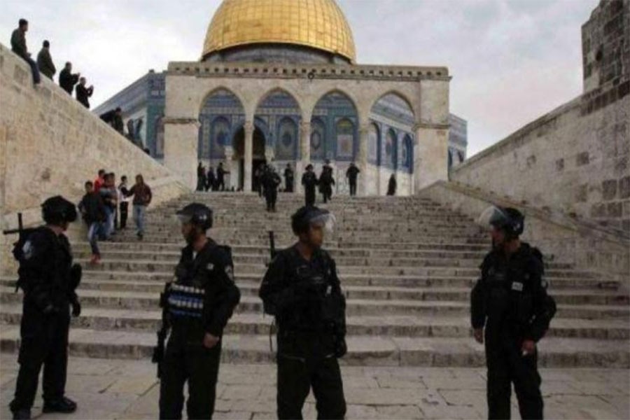  لليوم الـ36.. الاحتلال يواصل إغلاق المسجد الأقصى 