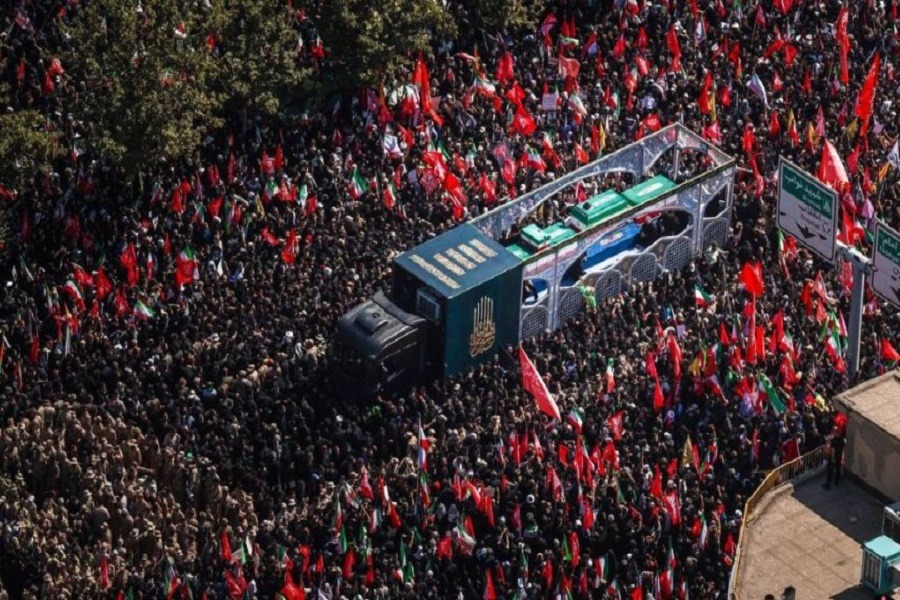 اختتام مراسم تشييع الإمام الخامنئي الشهيد (رض) في طهران