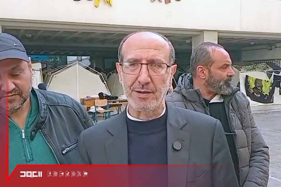  الموسوي يتفقّد أحوال النازحين في ثانوية الأمير شكيب إرسلان 