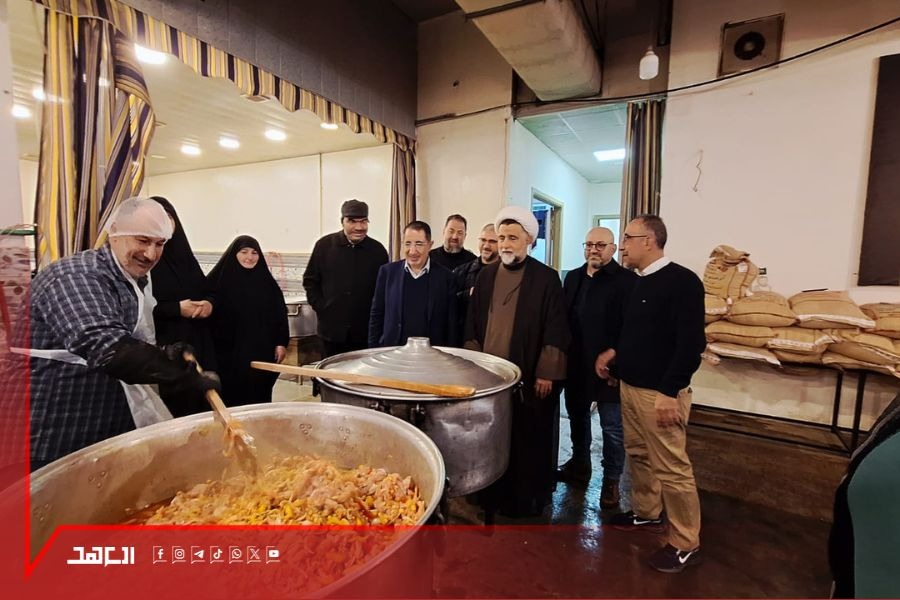 بالصور: مائدة الإمام زين العابدين (ع) في مجمع المجتبى في الضاحية الجنوبية لبيروت