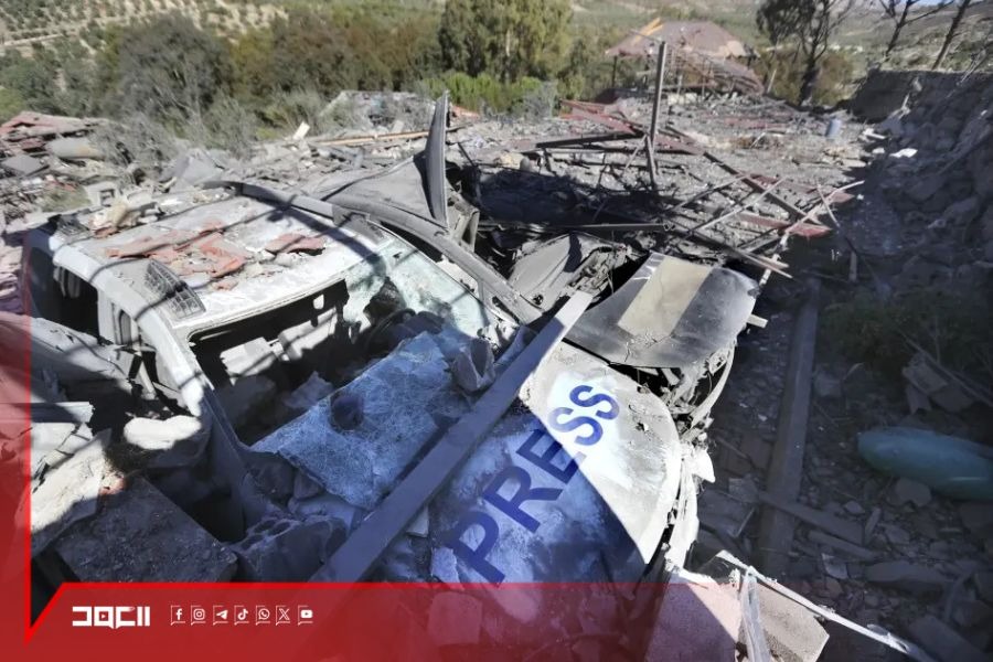 وحشية العدو تطال الصحافيين في الجنوب.. محاولات للتعتيم على الرأي العام الدولي