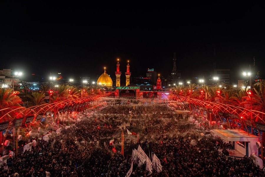 بالصور| حشودٌ مليونية تتوافد إلى مقام الإمام الحسين (ع) في ذكرى الأربعين