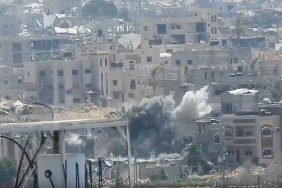سرايا القدس تنشر مشاهد من استهداف مقر قيادي للعدو وقوة خاصة تحصنت داخل منزل شمال خان 
