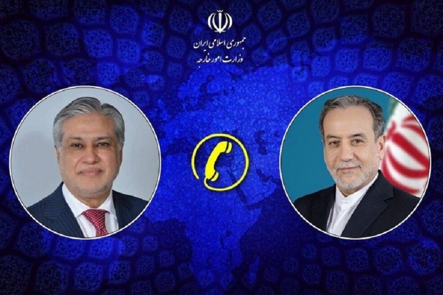 وزيرا خارجية إيران وباكستان يؤكدان أهمية الحفاظ على السلم والأمن الإقليميين