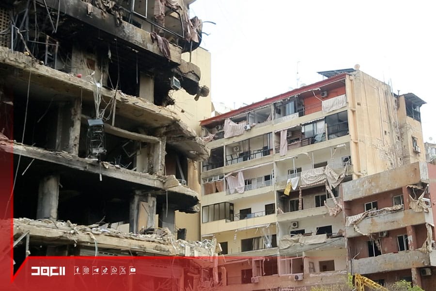 جولة إعلامية في الضاحية الجنوبية لبيروت تفضح همجية العدو