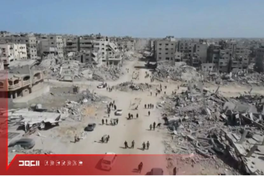 فيديو| صور جوية تكشف حجم الدمار في غزة مع بدء عودة النازحين